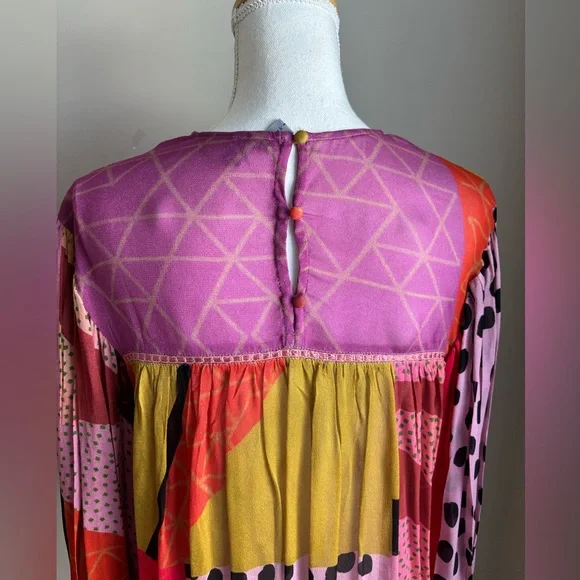 Anthropologie Bl-nk Miranda Peasant Blouse - Picture 4 of 7